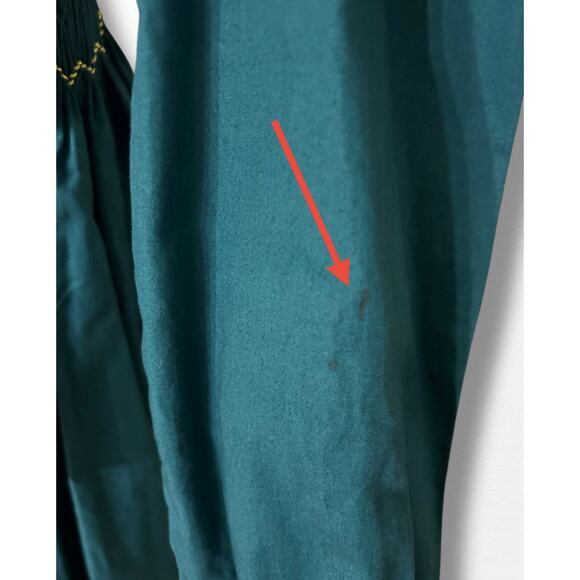 Vintage Little Lemurs Hand-Smocked Embroidered Dress, Size 8 - Picture 11 of 11